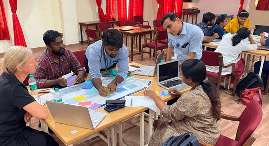 Learning design workshop at CMC Vellore, June 2023