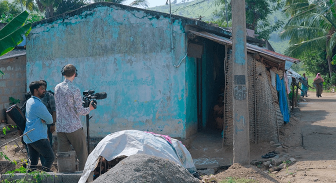 Field recording in a village in Tamil Nadu, November 2023