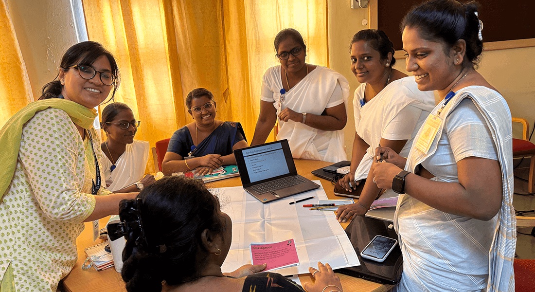 COBL visit to PEP partners in India