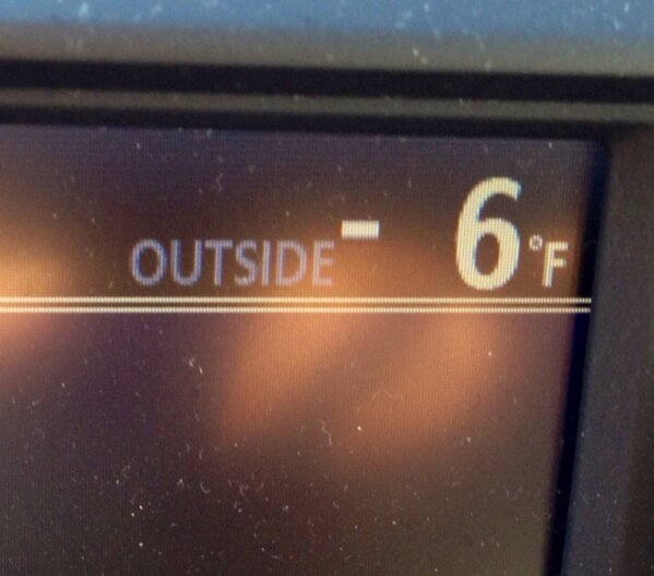 Talk about cold